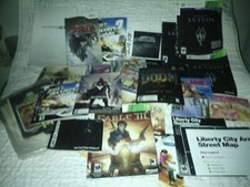insertos de portada de libro de videojuegos y más lote número 1 de 2 segunda mano  Embacar hacia Mexico