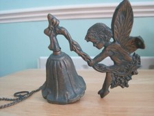 Vintage brass fairy for sale  UK