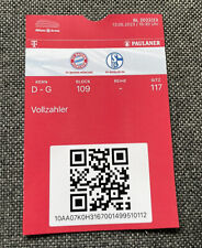 Sammlerticket bayern münchen gebraucht kaufen  Scheer