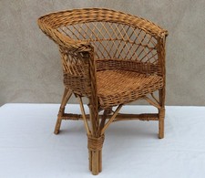Fauteuil rotin osier d'occasion  Bischwiller