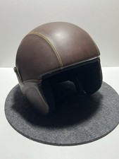 Vintage motorradhelm lederhelm gebraucht kaufen  Herne