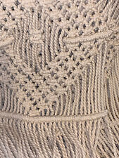 Macrame textured cotton for sale  LONDON