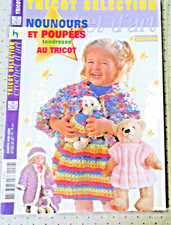 Nounours poupees tricot d'occasion  Melun