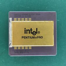 1 CPU INTEL PENTIUM PRO VINTAGE CERÂMICA CPU PARA RECUPERAÇÃO DE SUCATA DE OURO RARO comprar usado  Enviando para Brazil