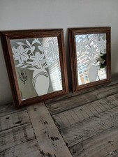 Vintage floral etched for sale  Piedmont