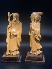 Chinese figurines carving for sale  WEST BYFLEET