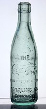 Garrafa de Coca-Cola Vintage 1905-1916 Face Reta Chicago A.B.Co. comprar usado  Enviando para Brazil