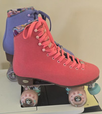 Patins femininos VNLA Parfait microsuede quad outdoor roxo e rosa 9 comprar usado  Enviando para Brazil