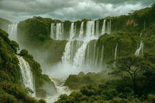 Imagem digital foto foto foto papel de parede fundo cachoeira céu nublado natureza comprar usado  Enviando para Brazil