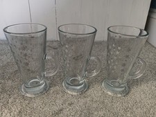 Tall latte glasses for sale  HELSTON