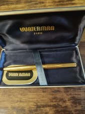Stilografica waterman placcata usato  Torino