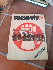 Rara rivista rosso usato  Lecce