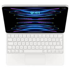 Używany, Oryginalna klawiatura Apple iPad Pro Magic 12,9'' holenderska biała A2480 na sprzedaż  PL