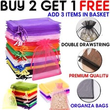 Organza bags wedding for sale  SMETHWICK