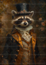 Victorian raccoon gentleman for sale  LIVERPOOL