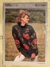 Spectrum knitting pattern for sale  AMMANFORD