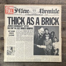 Usado, Jethro Tull - Thick As A Brick Vinyl LP - 1972 Reprise - Newspaper Sleeve comprar usado Usado, Jethro Tull - Thick As A Brick Vinyl LP - 1972 Reprise - Newspaper Sleeve comprar usado  Enviando para Brazil