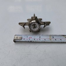 Aeroplane desk clock for sale  GRAVESEND