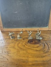 Mini estatuetas de estanho guindaste Sandhill conjunto de 4 comprar usado  Enviando para Brazil