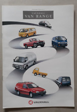 Vauxhall vans range for sale  BOURNE