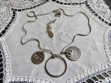 Collier argenté médailles d'occasion  Nancy-