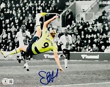 Foto 8x10 assinada por Erling Haaland Man City bicicleta completa chute Beckett testemunhou comprar usado  Enviando para Brazil
