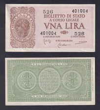 Banconota italia lira usato  Chieri