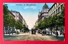 Używany, AK WARSZAWA w Polsce 1. WK Ul. Marszalkowska z tramwajem ( 158285 na sprzedaż  Wysyłka do Poland