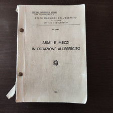 Armi mezzi dotazione usato  Bologna