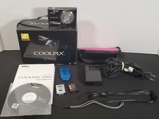 Cámara Nikon CoolPix S560 con Caja, Manuales, Estuche, Accesorios Probados y Funciona segunda mano  Embacar hacia Mexico