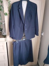 Navy skirt suit for sale  SOUTHAMPTON