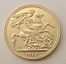 George 1911 sovereign for sale  LOWESTOFT