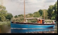 Historic cornish lugger for sale  UK