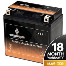 Ytx14 atv battery for sale  USA