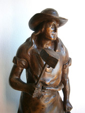 Grande statue bois d'occasion  Toulouse-