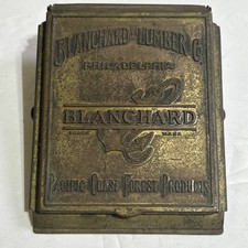 Antique blanchard lumber for sale  Scranton