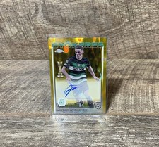Topps chrom 2024-25 UCC Viktor Gyokeres Auto Złota lawa /50 Sporting na sprzedaż  Wysyłka do Poland