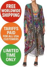 Usado, Camilla Guardians Of The Sun camada com painel traseiro central tamanho único RRP $1499 comprar usado Usado, Camilla Guardians Of The Sun camada com painel traseiro central tamanho único RRP $1499 comprar usado  Enviando para Brazil