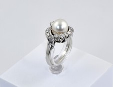 Ring akoyaperle 750 gebraucht kaufen  Mülheim an der Ruhr