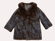 Nerzmantel jacke echt gebraucht kaufen  Lampertheim