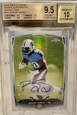 2014 Topps Chrome BISHOP SANKEY RC Auto Ref #32/150!! Titãs BGS 9,5/10 UW, usado comprar usado  Enviando para Brazil