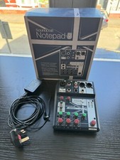 Soundcraft notepad small for sale  CARDIFF