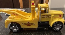 Caminhão de reboque de plástico vintage Duncan. Pennzoil Racing #4 ~1980 comprar usado  Enviando para Brazil