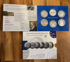 Euro silber gedenkmünzenset gebraucht kaufen  Grünstadt