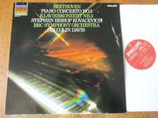 Beethoven - Piano Conc 3 / Bishop Kovacevich / Davis / Philips 6527 176 / Ed2 NM comprar usado  Enviando para Brazil