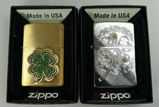 Riginal zippo glücksklee gebraucht kaufen  Paderborn