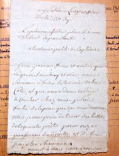 1795 paimboeuf demande couchage par Boulay-Paty commissaire et general cambray comprar usado  Enviando para Brazil