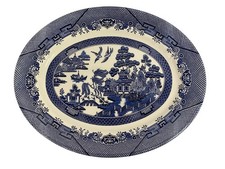 Churchill blue willow for sale  North Las Vegas