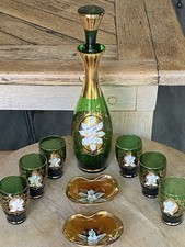 Bohemian venetian green for sale  Slate Hill
