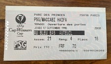 Billet foot psg d'occasion  Livry-Gargan